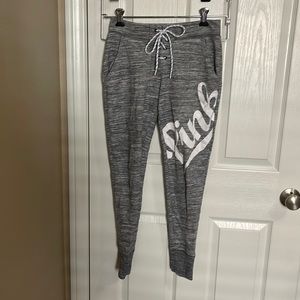 Cute heather grey jogger sweats